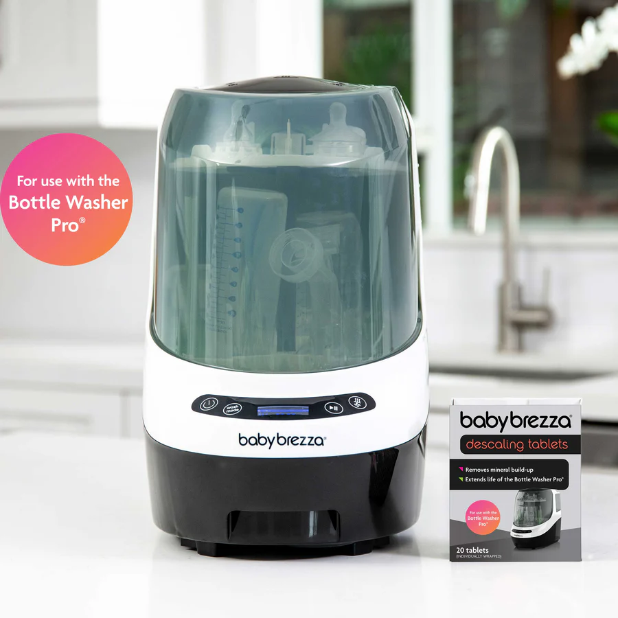 Baby Brezza descaling tablets pack of 20 for Bottle Washer Pro