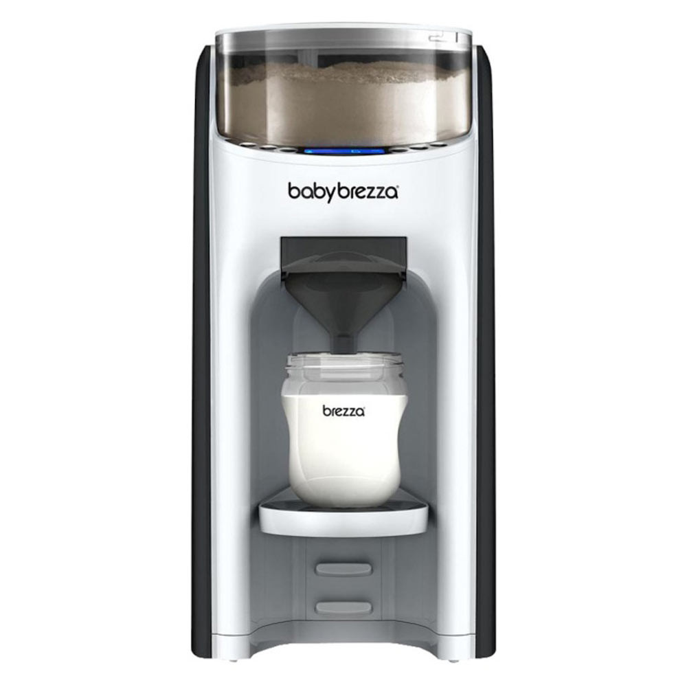 Baby Brezza Formula Pro Advanced automatic bottle maker white with powder hopper