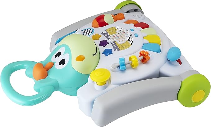 Infantino Sit, Walk & Play 3-in-1 multicolour walker table with interactive toys