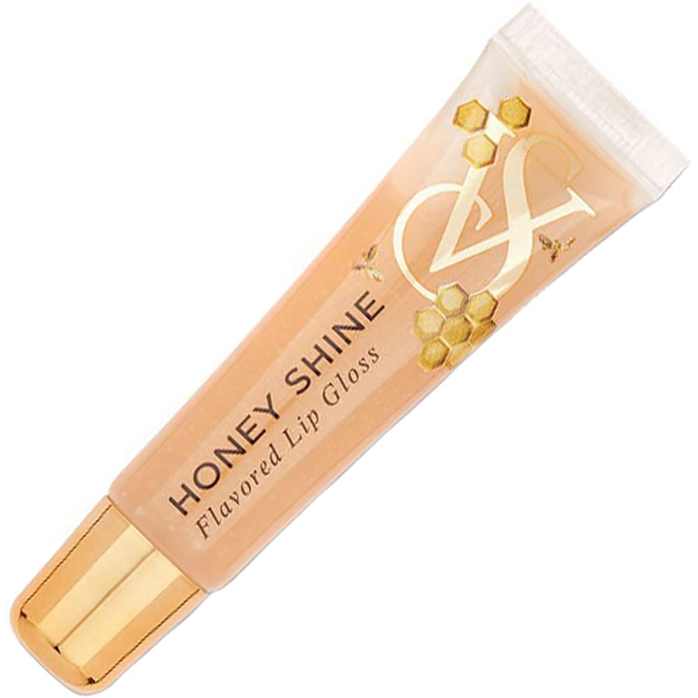 Victoria Secret Honey Shine flavoured lip gloss 13g tube with gold cap
