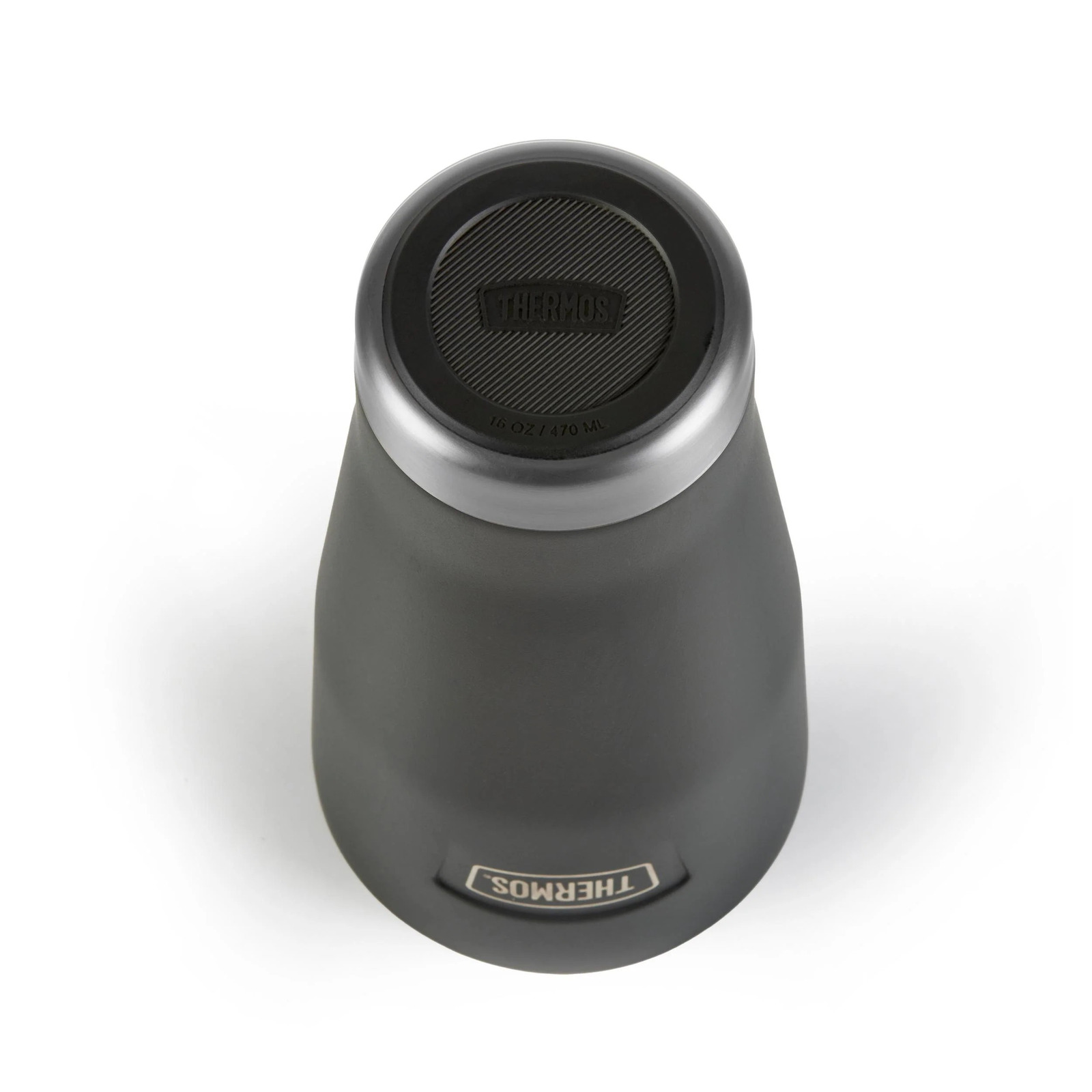 Thermos Icon thermal mug 470 ml granite with black lid