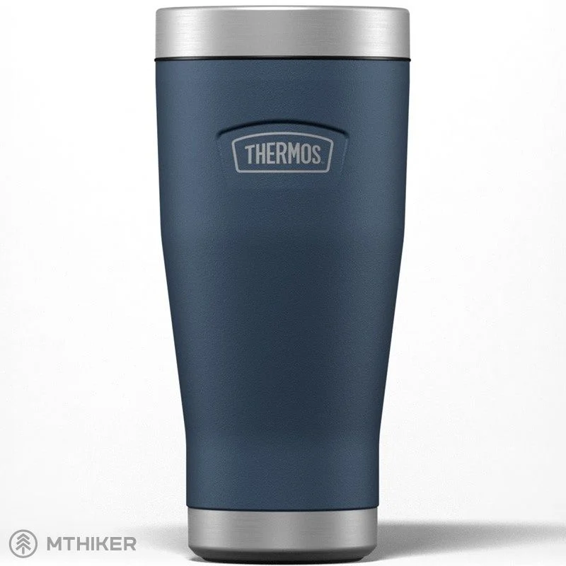 Thermos Icon 470 ml navy blue thermal mug with stainless steel lid