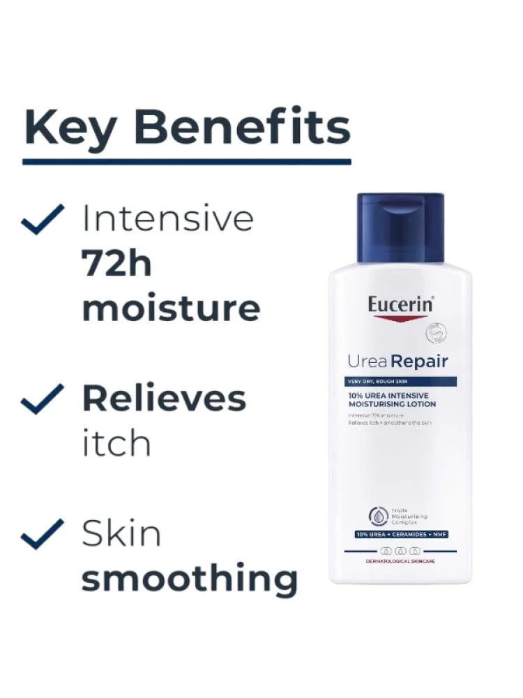 Eucerin UreaRepair 10% Urea Intensive Moisturising Lotion 250ml bottle