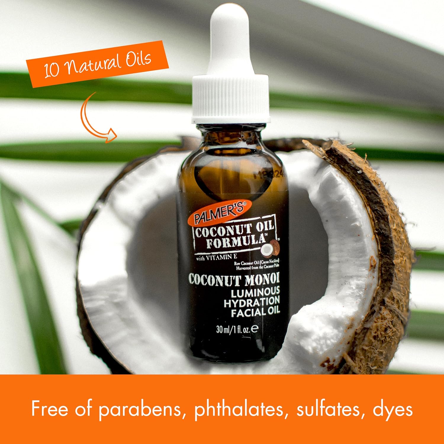 Palmer's Coconut Facial Oil – Monoi Hydration & Radiance 30ml — photo 4