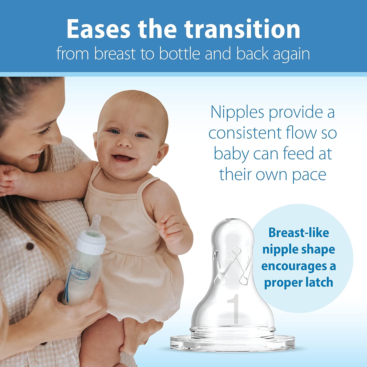 Dr. Brown's Options+ Anti-Colic Plastic Baby Bottle (Narrow Neck, 120 ml / 4 oz) — photo 6