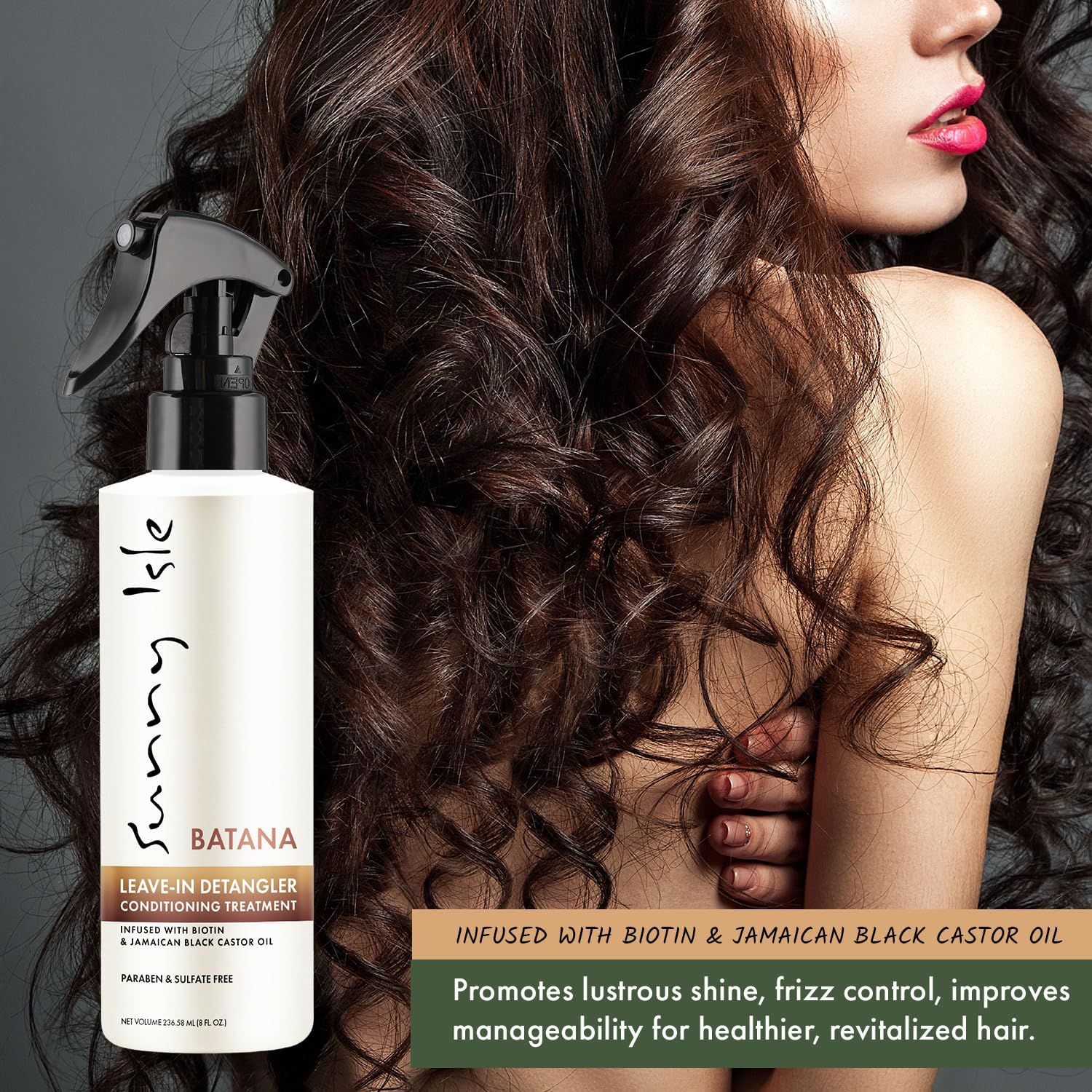 Sunny Isle CBD Leave-In Detangler (8 fl. oz / 237 ml). — photo 9
