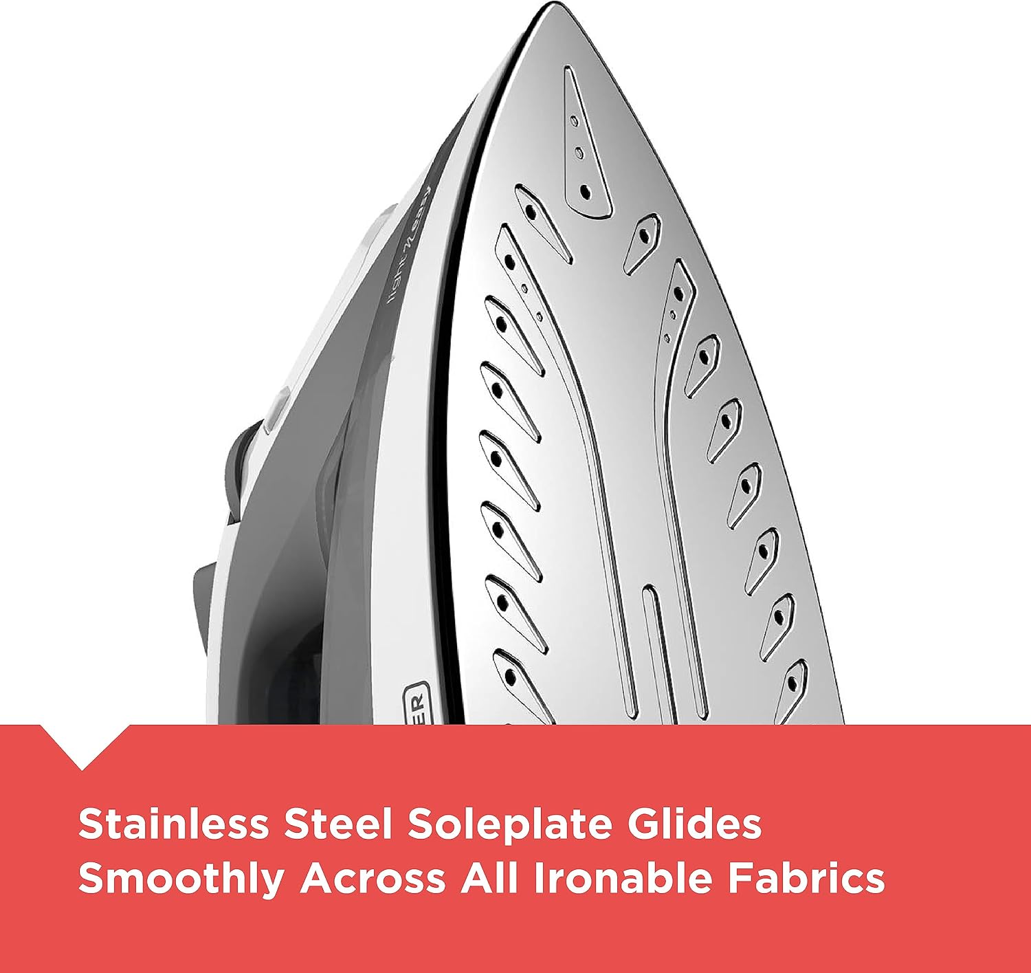 Russell Hobbs Light & Easy Brights Aqua Steam Iron, Fabric Softening Infused Ceramic Soleplate. 2x smoother glide, 2x durability, 240ml Water Tank, 115g Steam Shot, 35g Continuous Steam, 2400W, 26482 — photo 3
