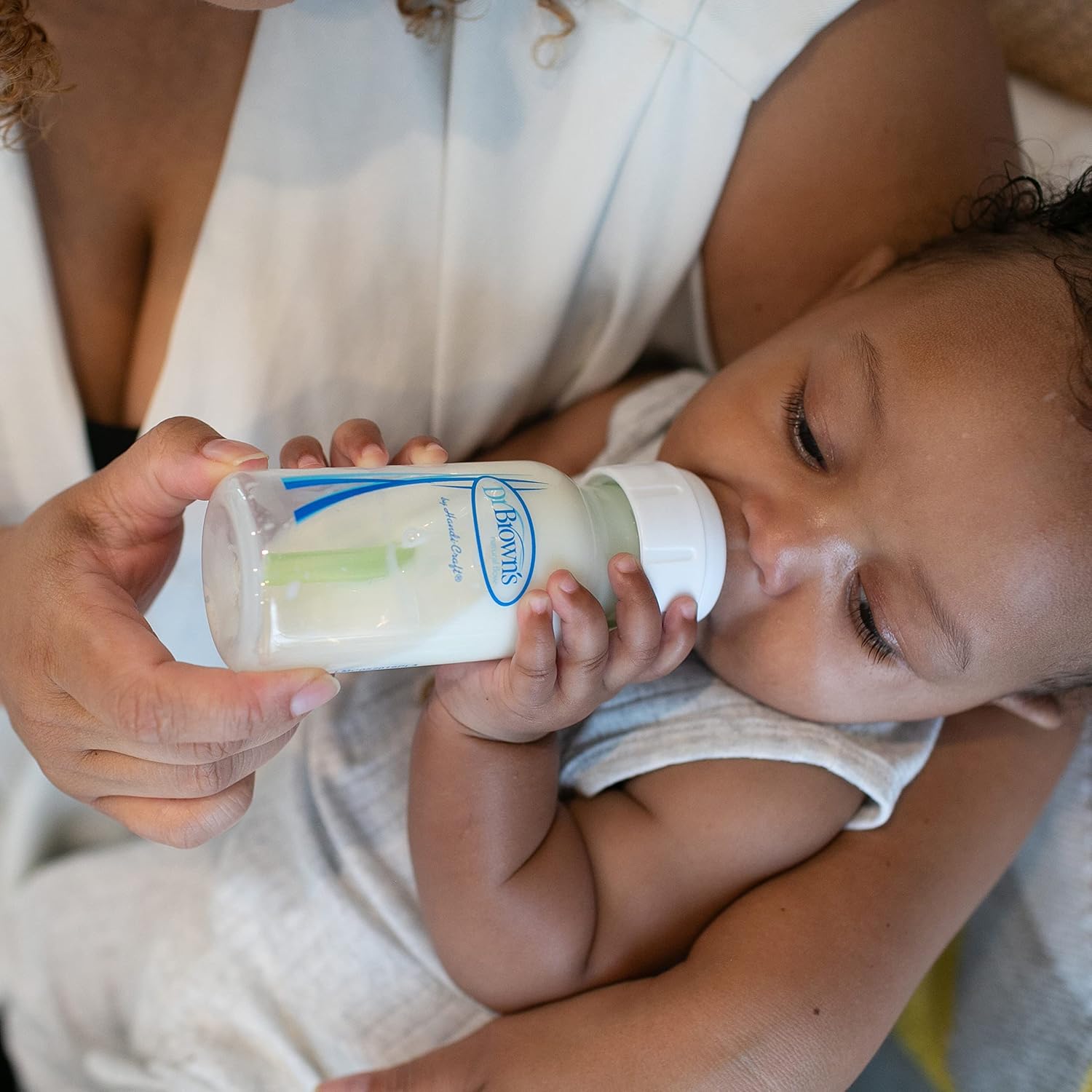 Dr. Brown's Options+ Anti-Colic Plastic Baby Bottle (Narrow Neck, 120 ml / 4 oz) — photo 2