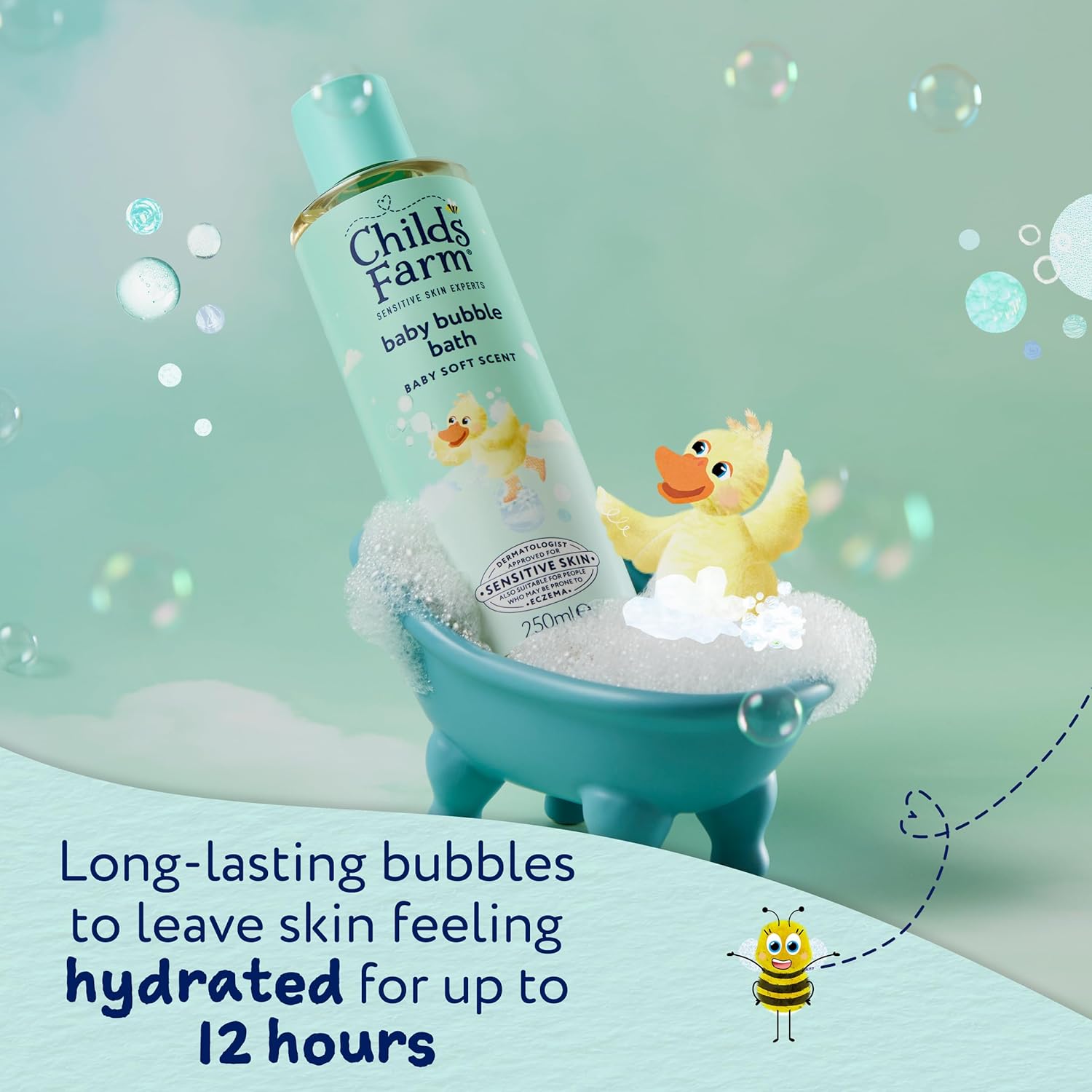 Childs Farm Baby Bedtime Bubble Bath Sensitive, 250ml — photo 5