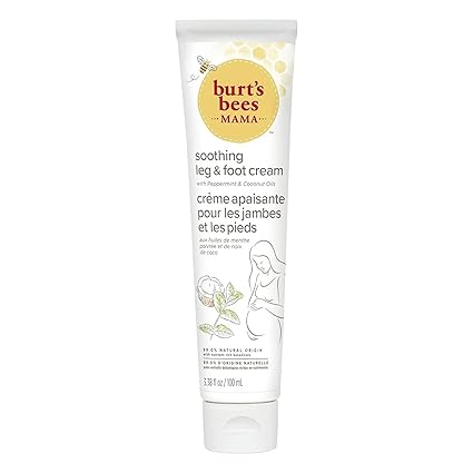 Burt's Bees Mama Bee soothing leg and foot cream tube 100ml