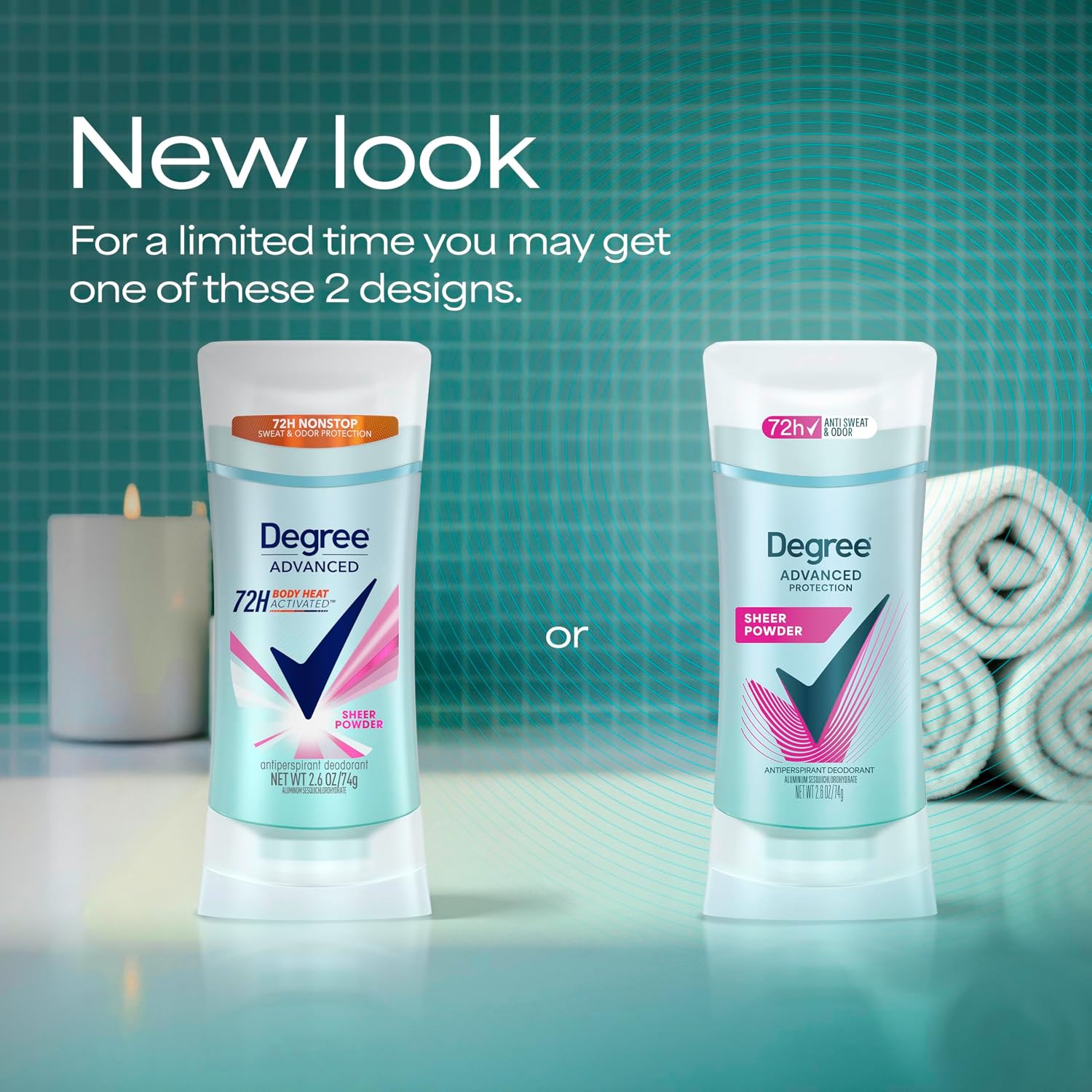 Degree Women Antiperspirant Deodorant in the Sheer Powder scent. — photo 2