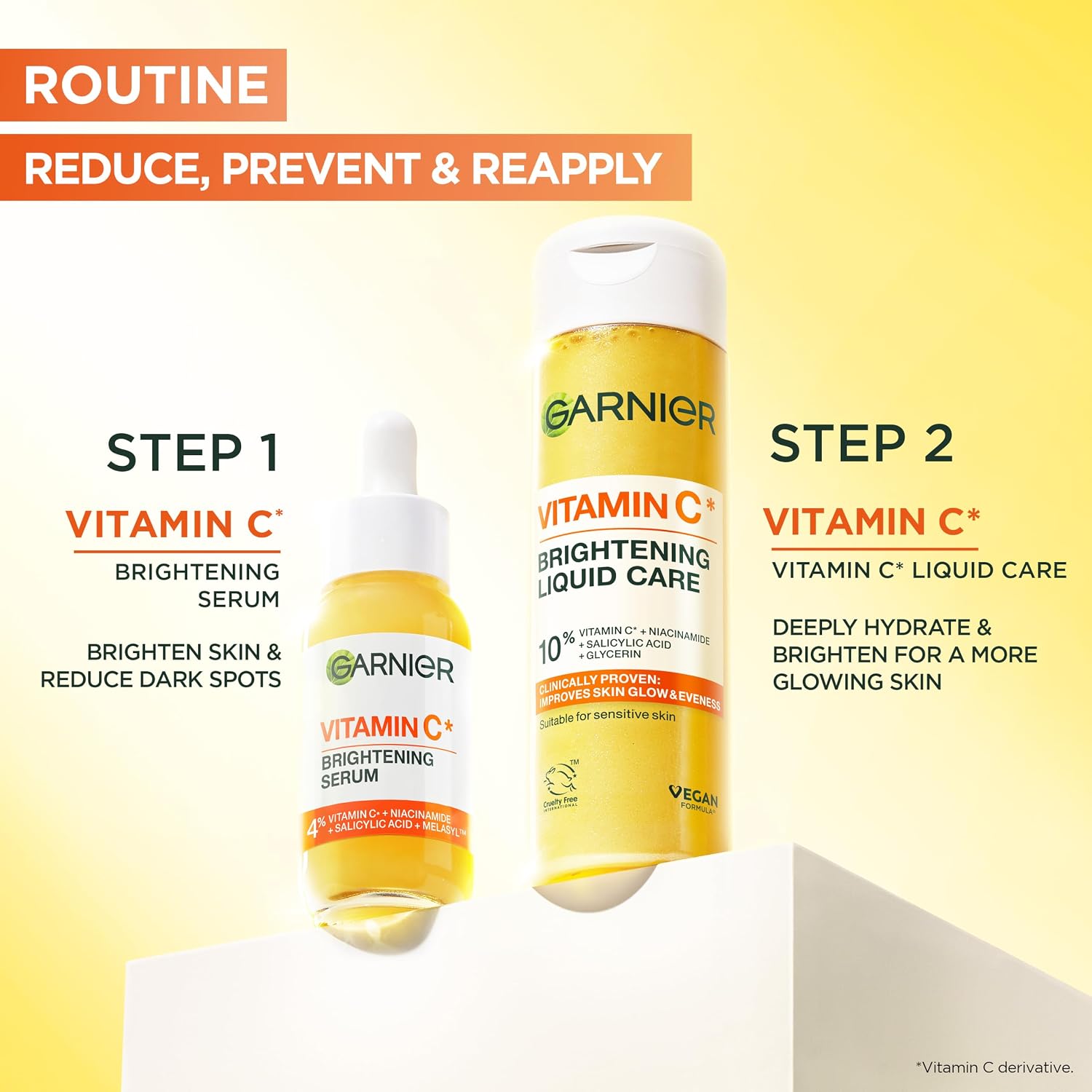 Garnier SkinActive Vitamin C Brightening Liquid Care (120ml). — photo 2