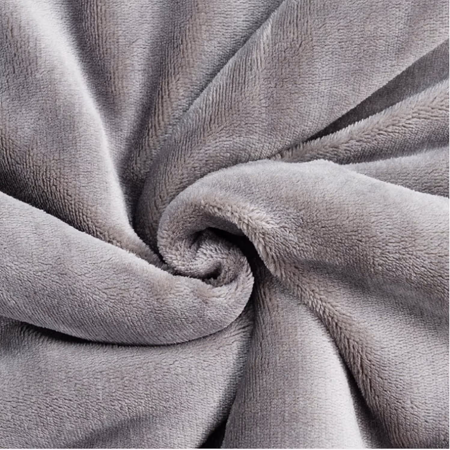 White Pearl Polar Fleece Blanket (Double size) — photo 2