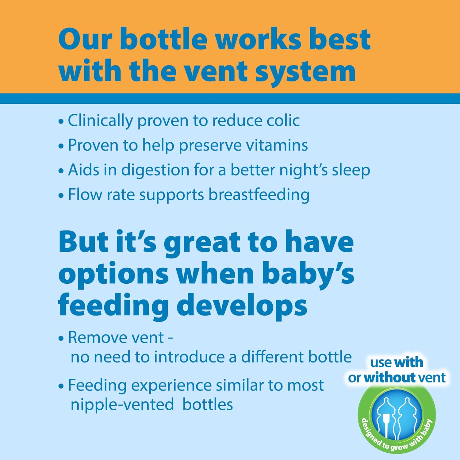 Dr. Brown's Options+ Wide-Neck Baby Bottle 4-Pack (270ml) i — photo 5