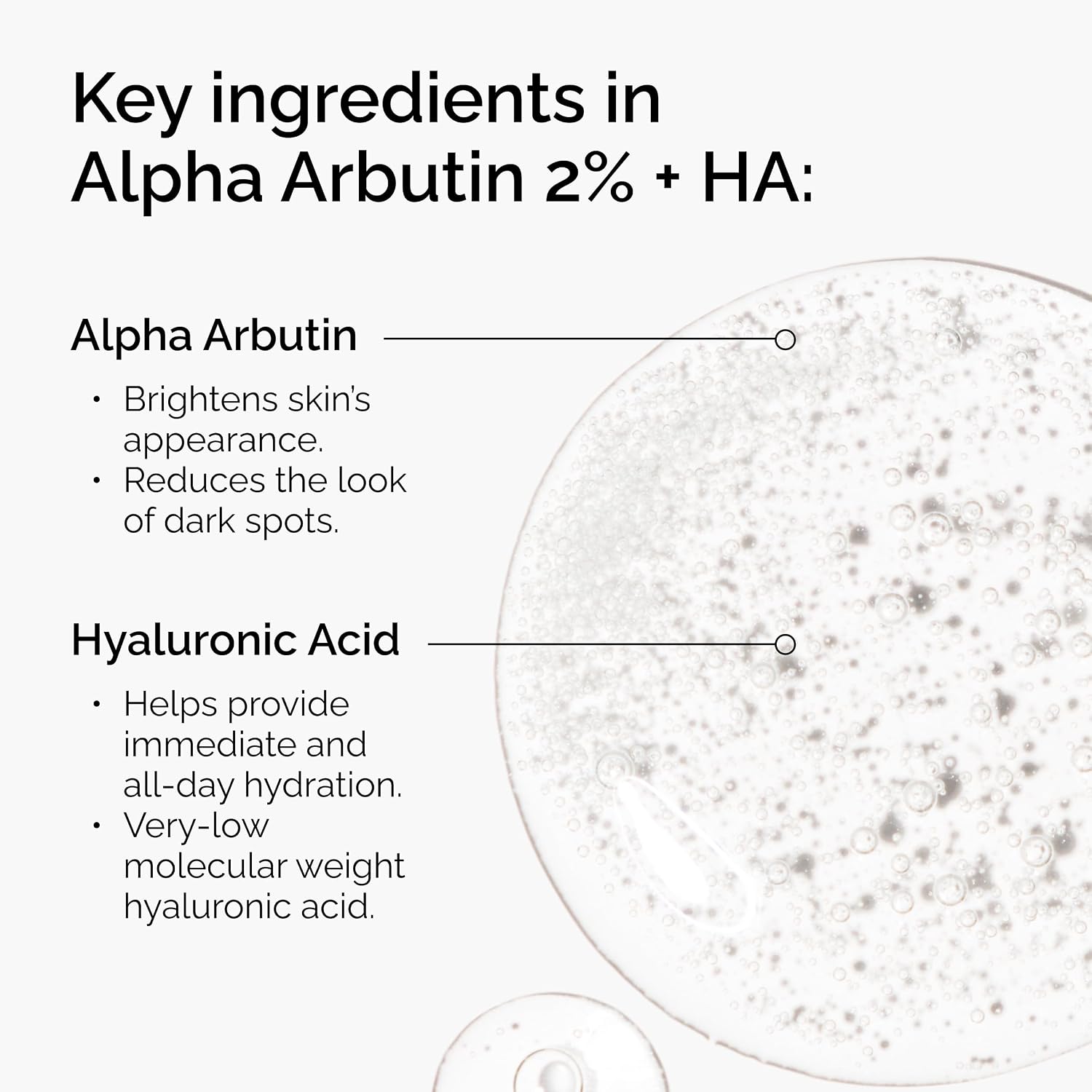 The Ordinary Alpha Arbutin 2% + HA, Brightens Skin and Targets Dark Spots 30ml — photo 3