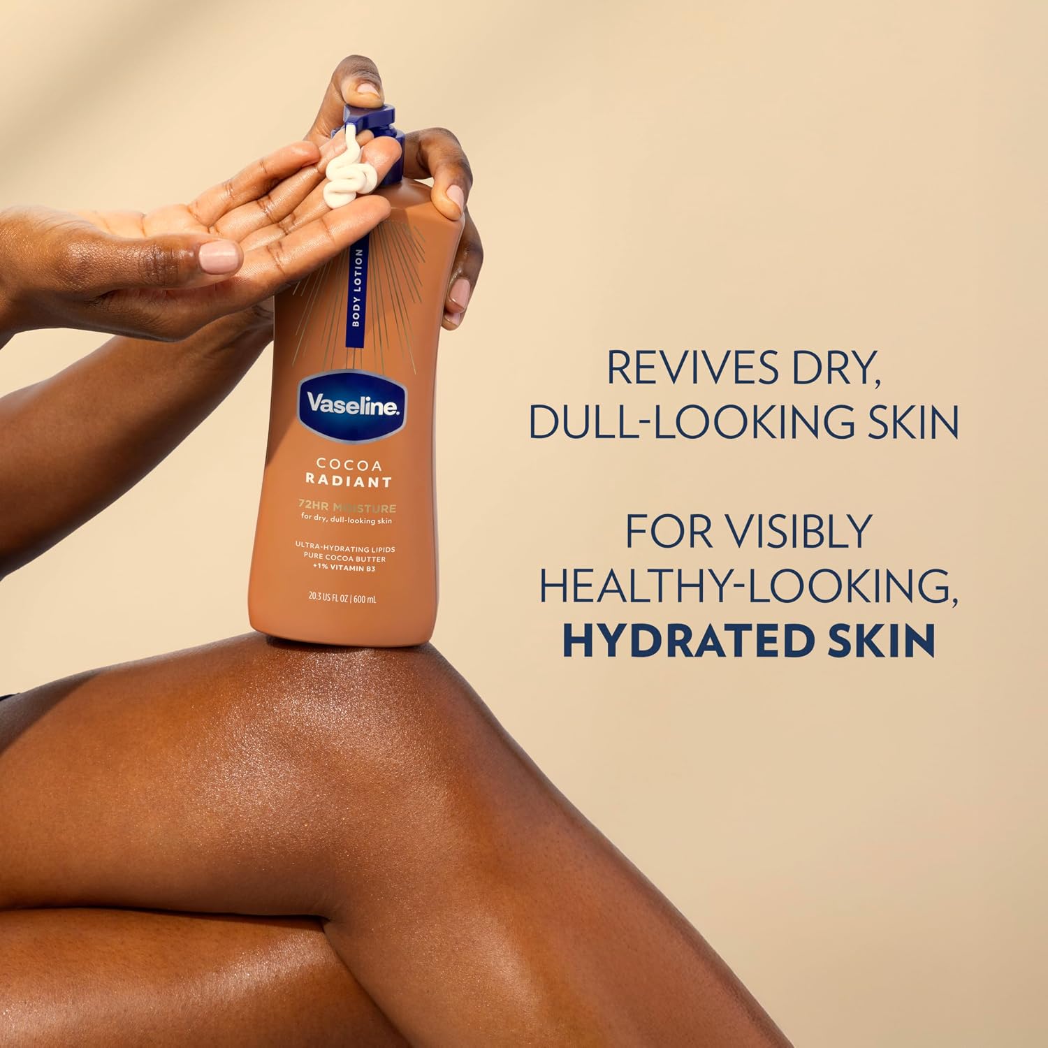 Vaseline Intensive Care Cocoa Radiant Body Lotion  600ml — photo 5