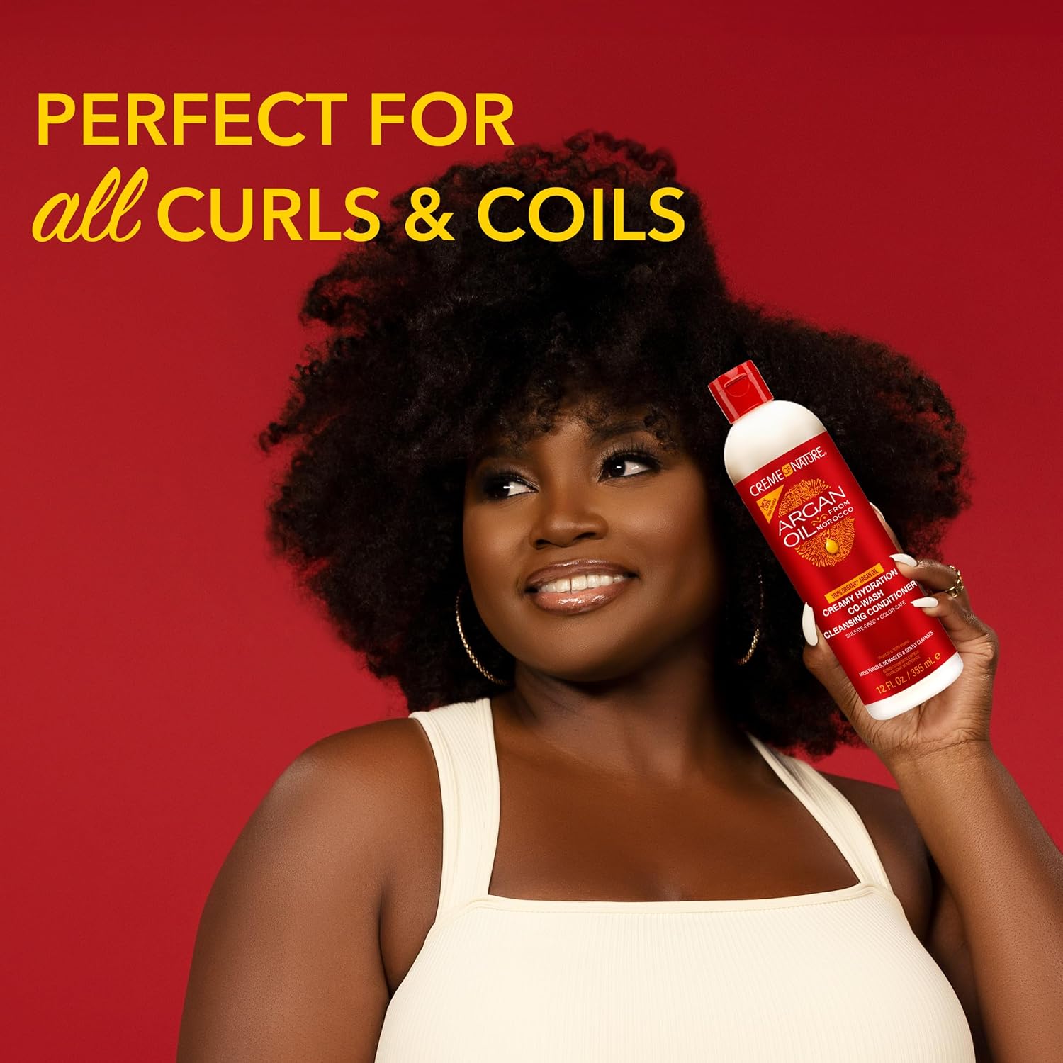 Creme of Nature with Argan Pure-licious co-wash cleansing conditioner 12oz, 12 Ounce — photo 3