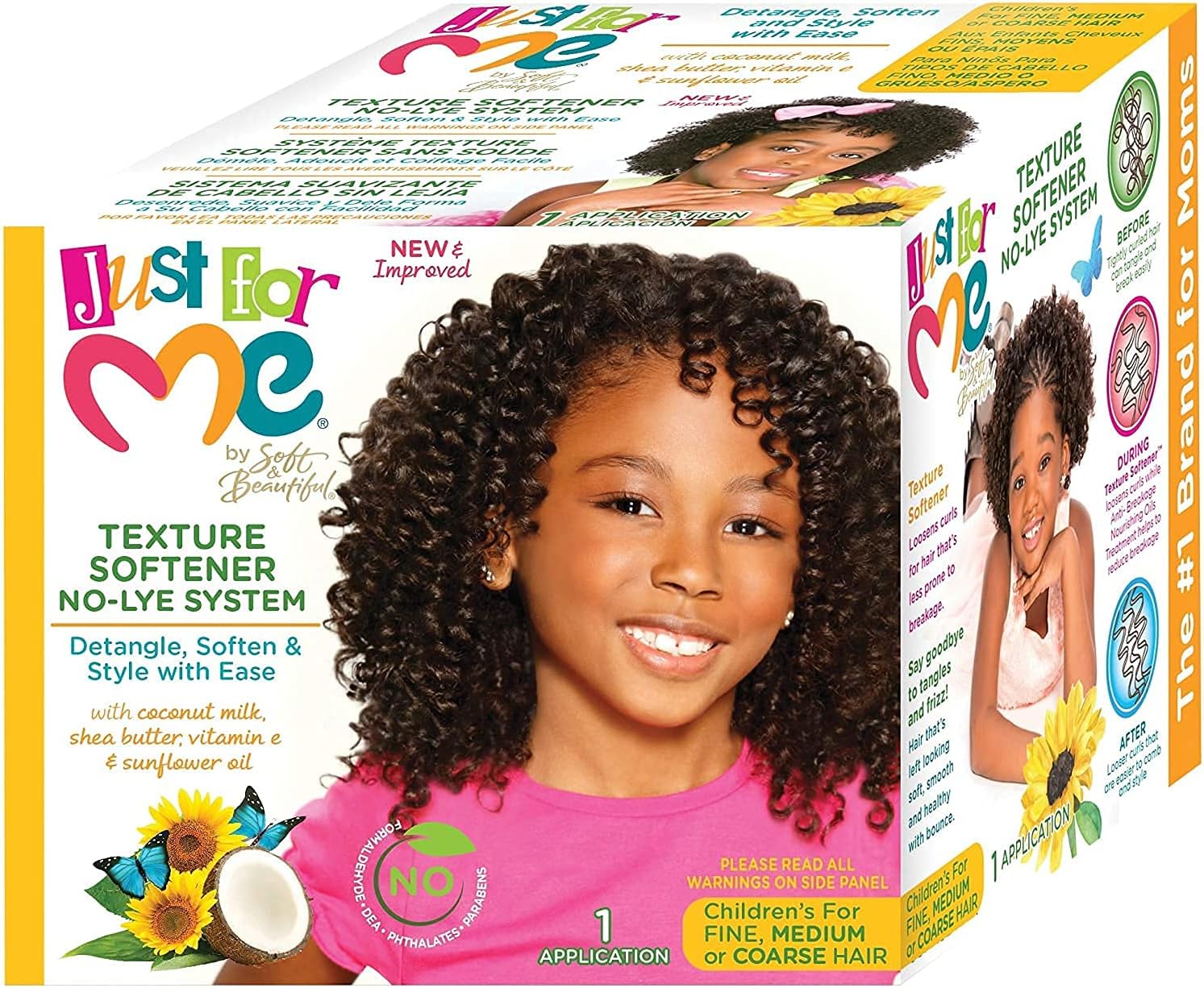 just For Me Texture Softener No Lye System Kit, 1 Ea, — photo 5