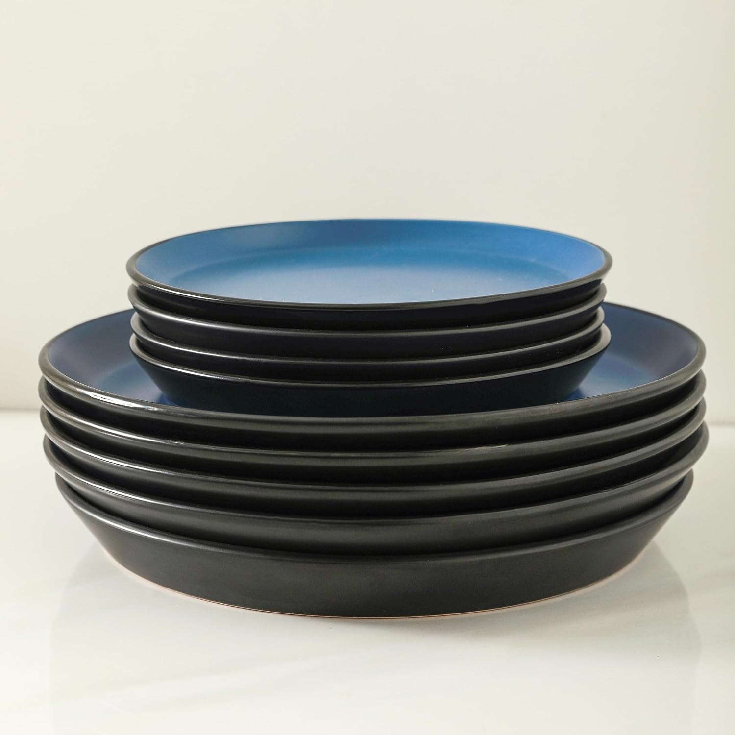 Blue Elephant Allenbac Stoneware Dinnerware - Set of 16 — photo 6
