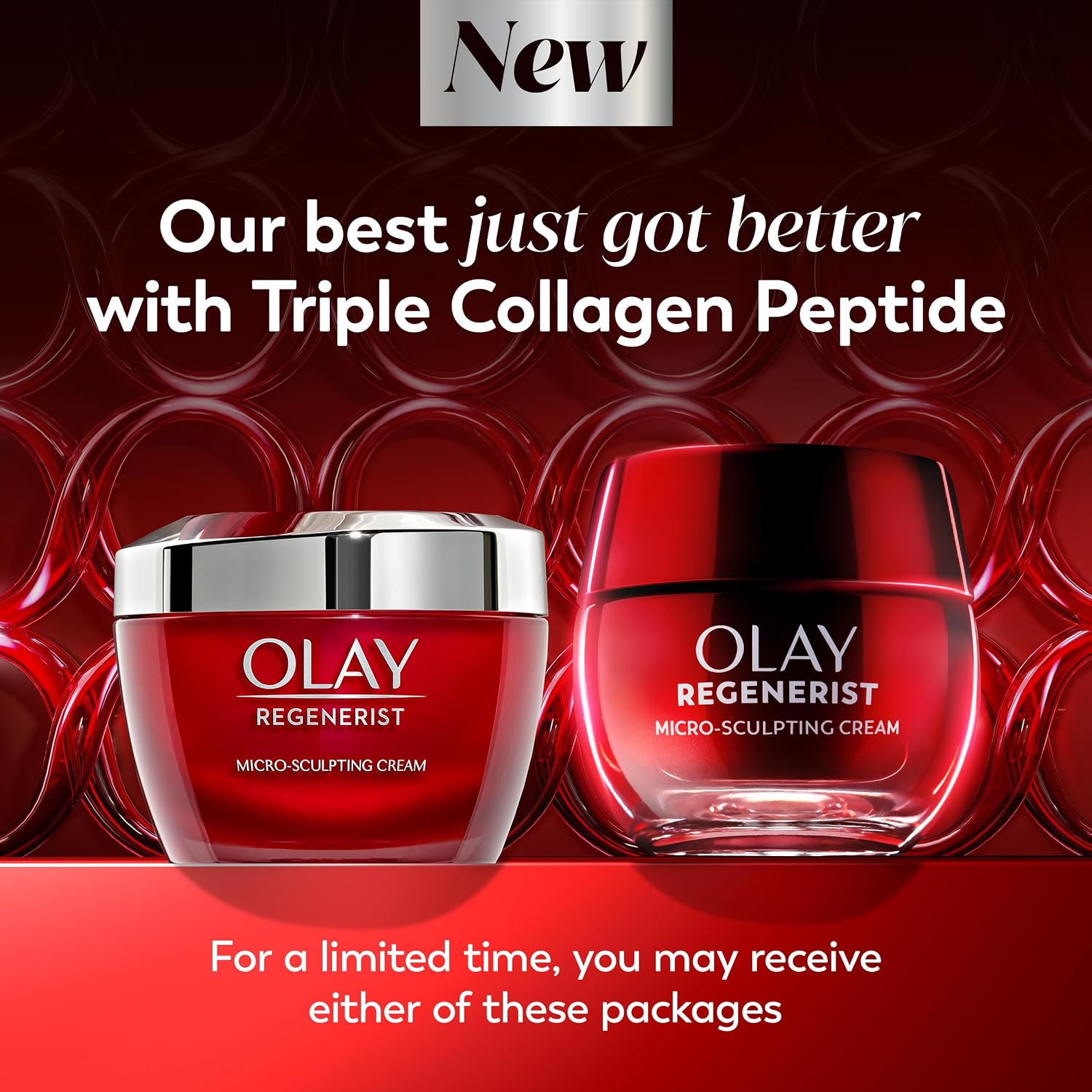 Olay Regenerist Micro-Sculpting Cream Face Moisturizer 1.7 oz (48g) jar. — photo 4