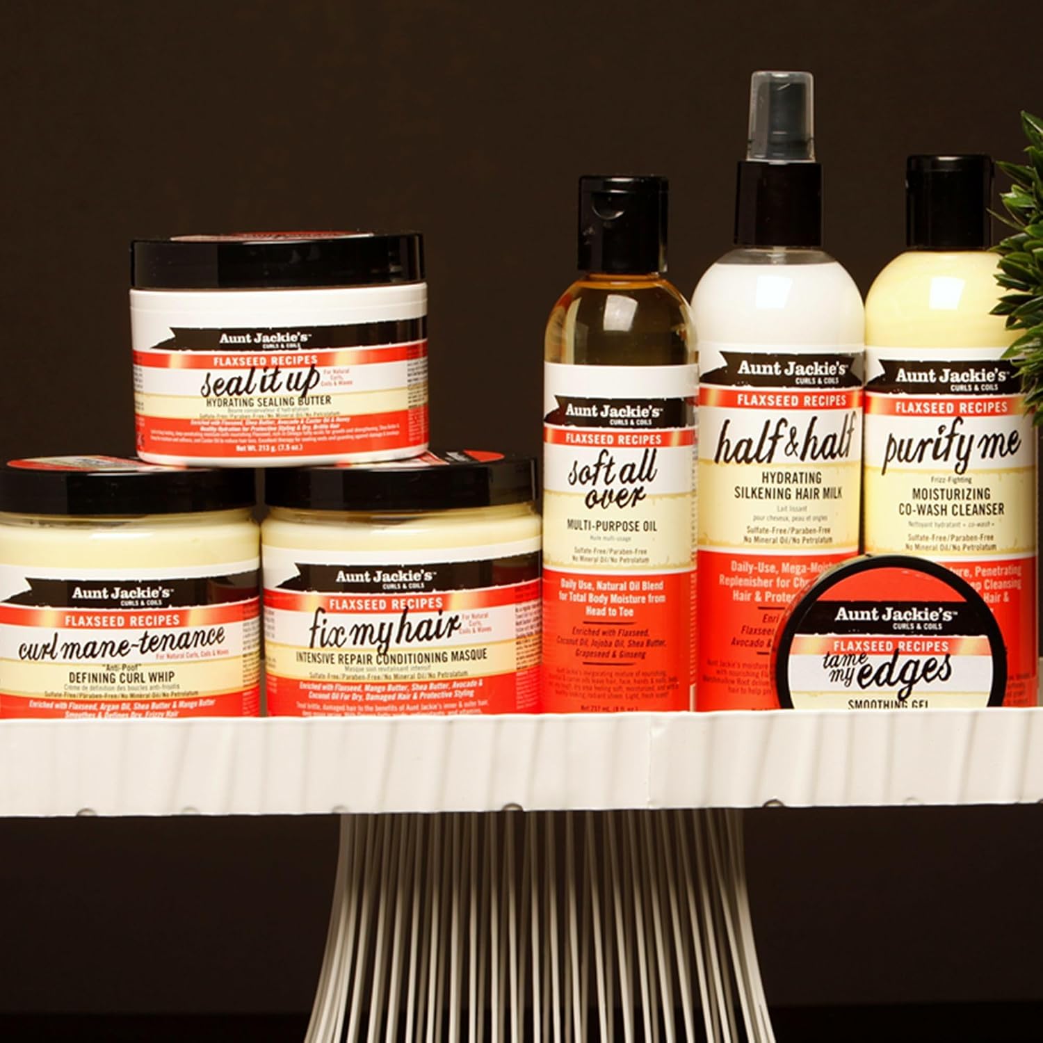 Aunt Jackie's Don't Shrink Flaxseed Elongating Curling Gel (15 oz / 426ml). — photo 3