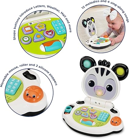 VTech Discovery Zebra Laptop — photo 4