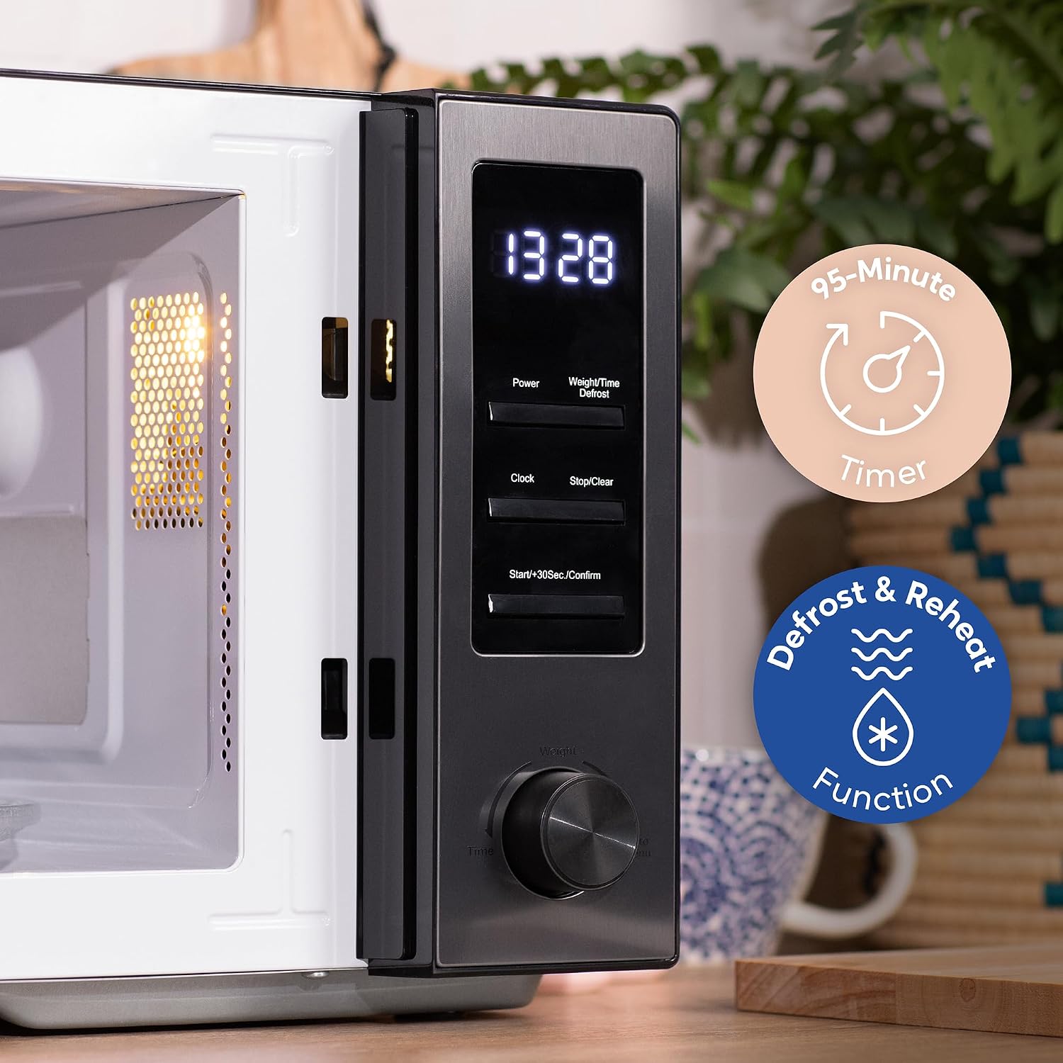Russell Hobbs RHM2064B 20L Legacy Digital Solo Microwave — photo 3