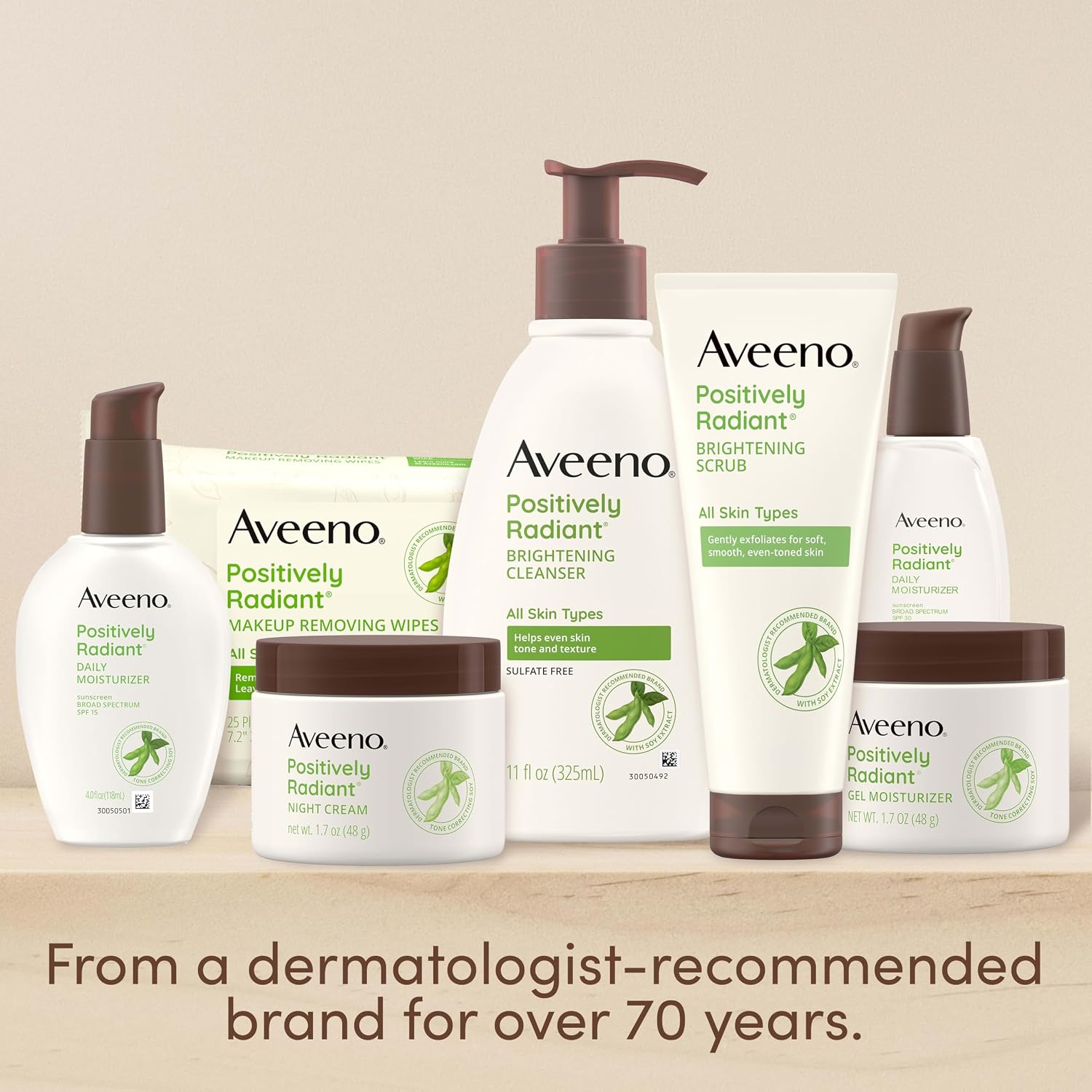 Aveeno Positively Radiant Skin Brightening Exfoliating Daily Face Scrub (2 oz / 56.7 g). — photo 5