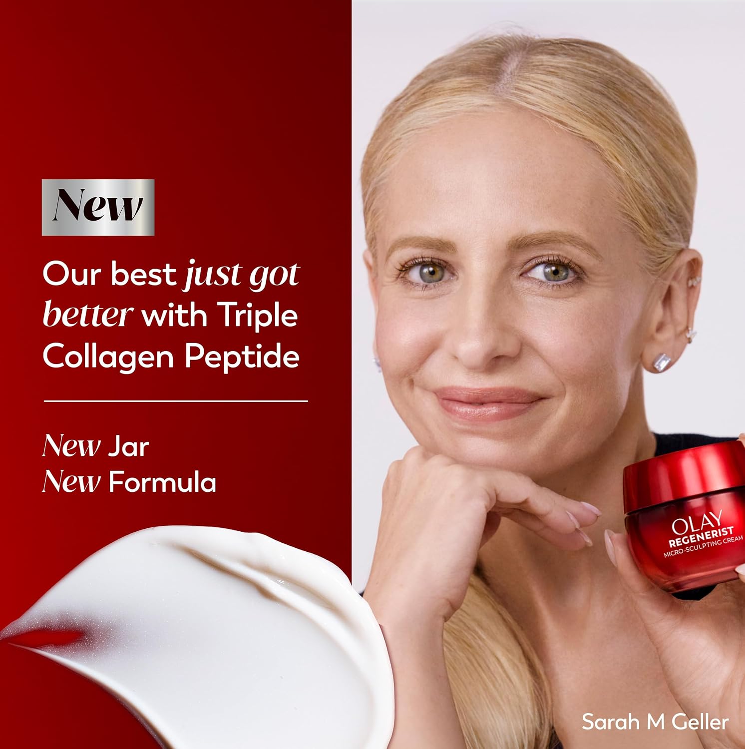 Olay Regenerist Micro-Sculpting Cream Face Moisturizer 1.7 oz (48g) jar. — photo 12