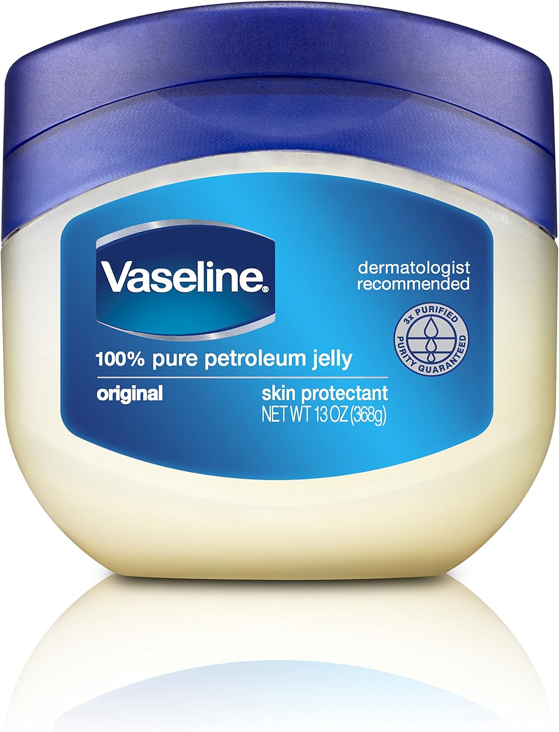 Vaseline Petroleum Jelly Original Skin Protectant (13 oz / 368g). — photo 4