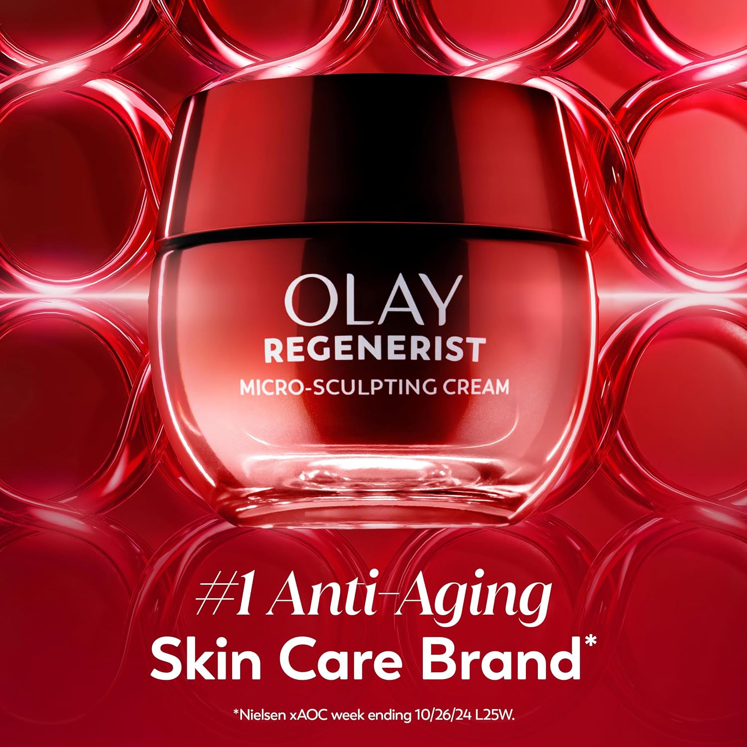 Olay Regenerist Micro-Sculpting Cream Face Moisturizer 1.7 oz (48g) jar. — photo 5