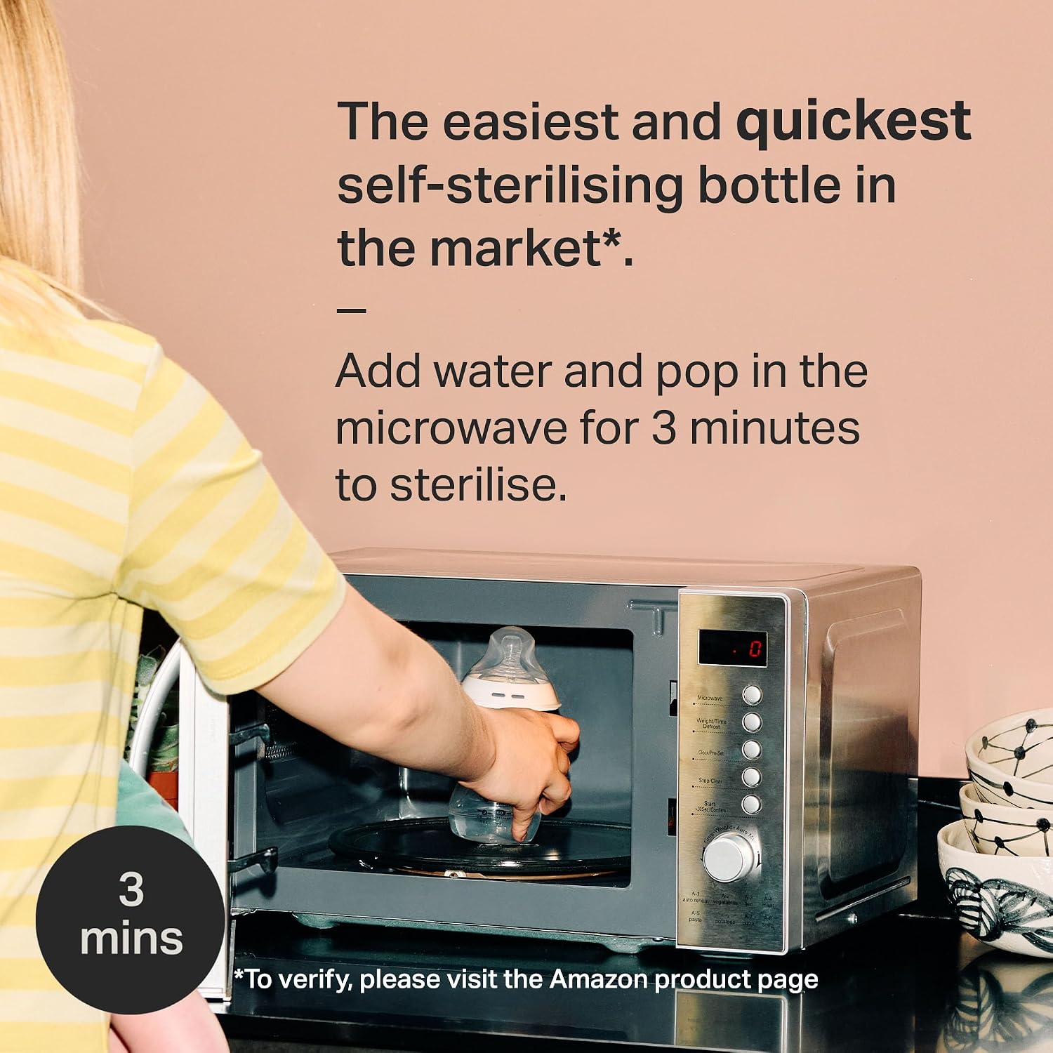 Tomeee Tippee Glass Bottle 250ml — photo 7