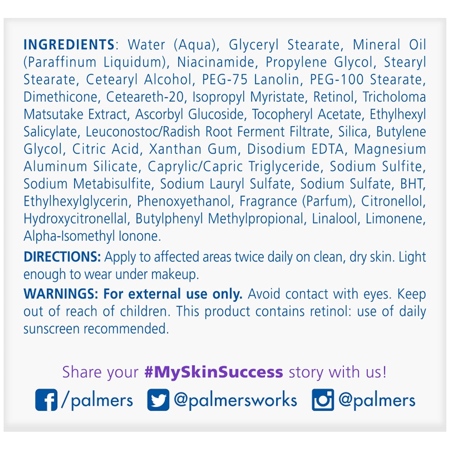 Palmer's Skin Success Anti-Dark Spot Fade Cream for Oily Skin 0.7 oz (75g) jar — photo 3