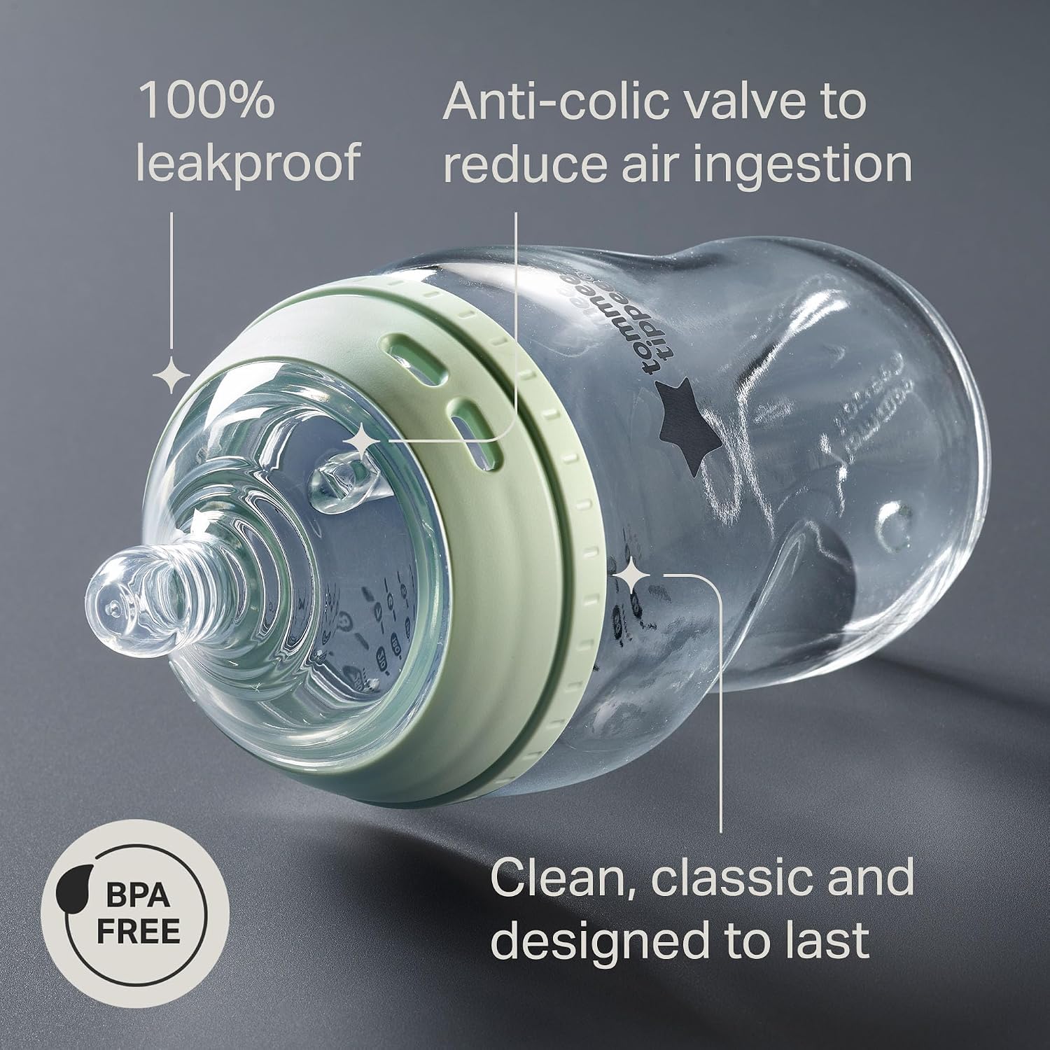 Tomeee Tippee Glass Bottle 250ml — photo 4