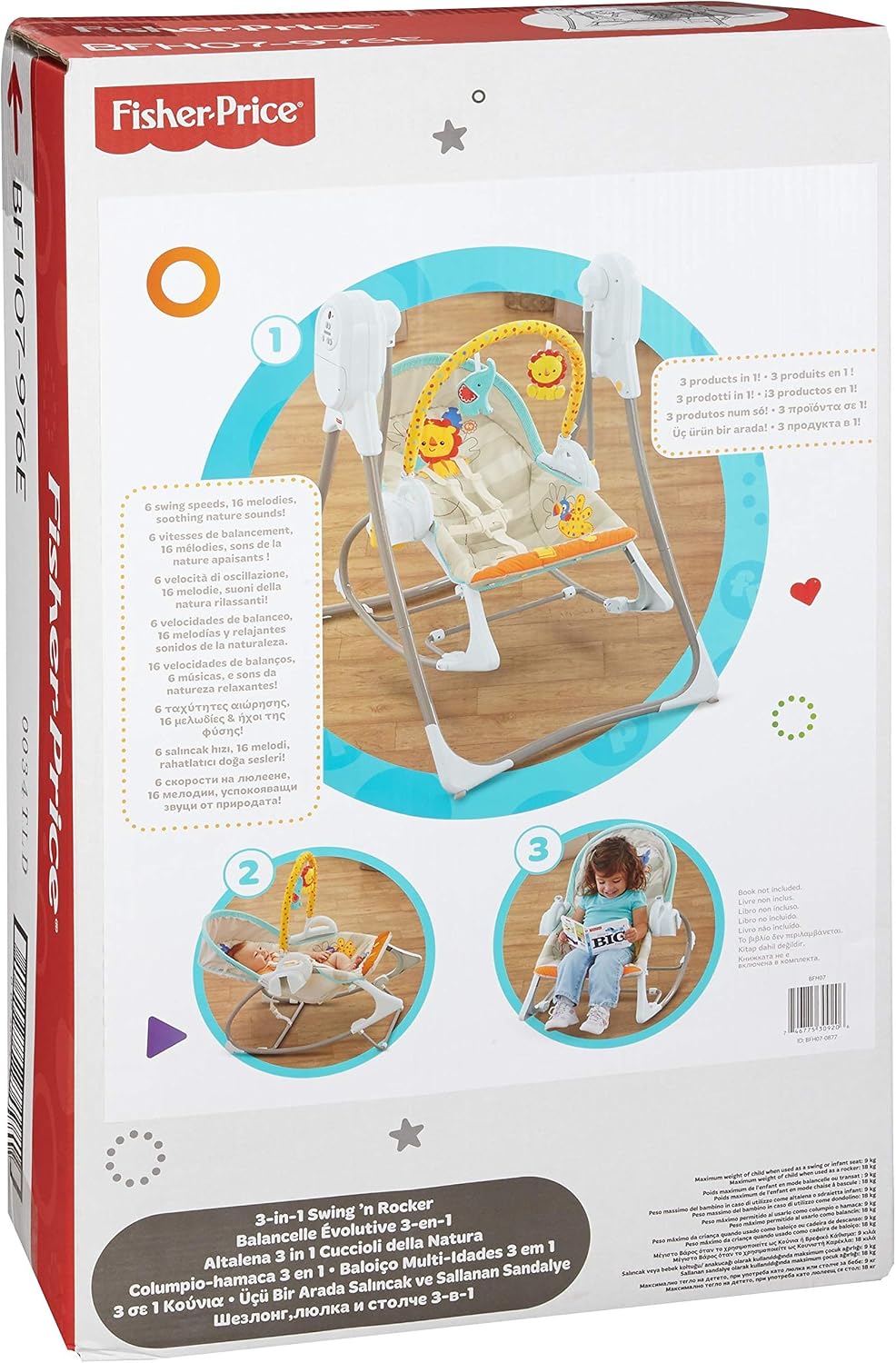 Fisher-Price 3-in-1 Swing 'n Rocker — photo 2