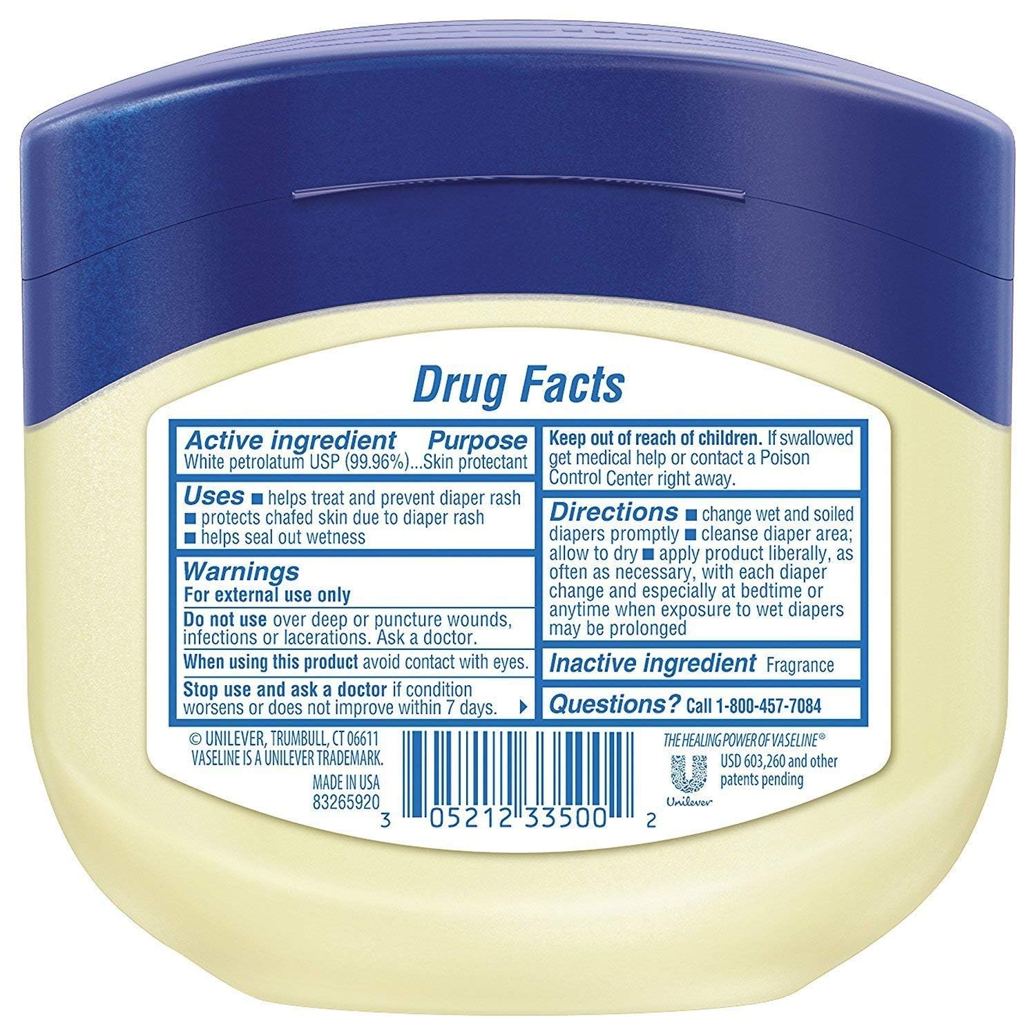 Vaseline Petroleum Jelly Baby Skincare Protective (368g) — photo 8
