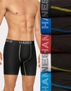 Hanes Ultimate men's boxer shorts pack of 5 black