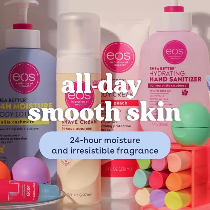 eos Shea Better Coconut Water Hand Cream 2.5 fl oz white tube