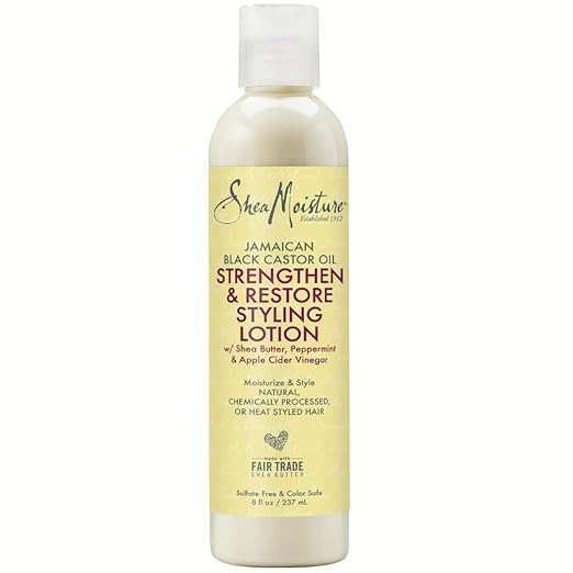 Shea Moisture Jamaican Black Castor Oil Strengthen and Restore Styling Lotion 236ml bottle