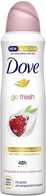 DOVE GO FRESH MOISTURISING CREAM ANTI-PERSPIRANT GIRLS 150ML