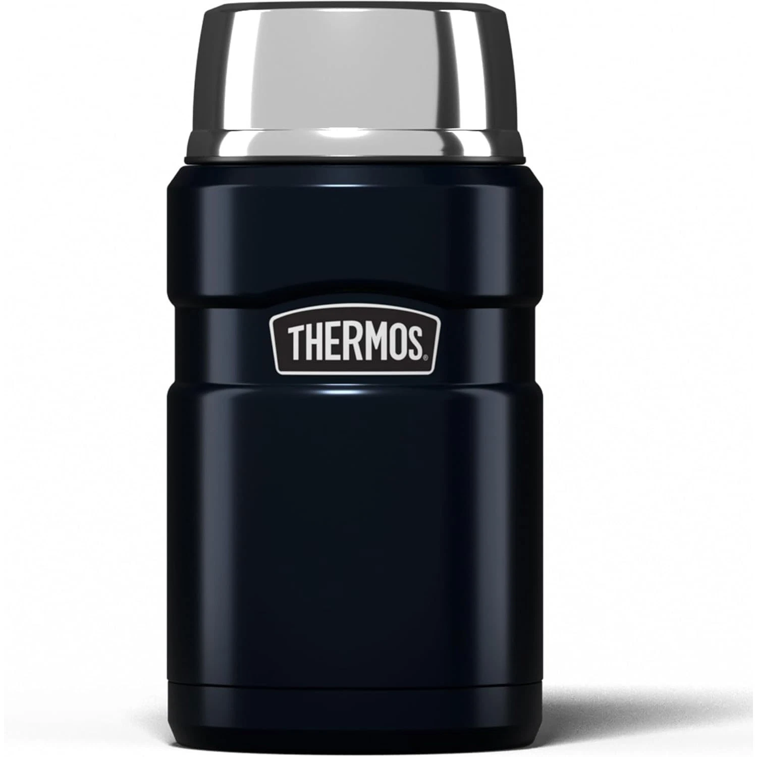 Thermos Stainless King food flask 710ml midnight blue with stainless steel lid