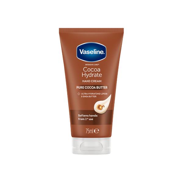 Vaseline Intensive Care Cocoa Hydrate moisturiser with ultra-hydrating lipids and shea butter Hand Cream for dry hands 75 ml — photo 3