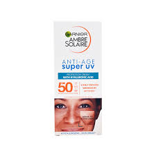 Garnier Ambre Solaire Super UV anti-age face protection cream SPF50, 50ml tube