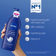 Nivea Original Daily Moisture Lotion 16.9oz pump bottle normal dry skin