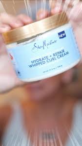 SheaMoisture Manuka Honey Yogurt Hydrate Repair whipped curl cream 11.5oz jar