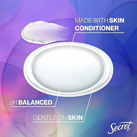 Secret Deodorant 2.6oz clear gel brown sugar with skin conditioner