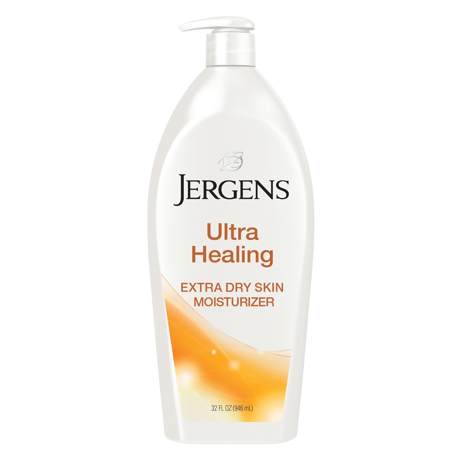 Jergens Ultra Healing Extra Dry Skin Moisturizer 946ml pump bottle fragrance-free