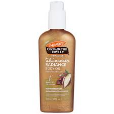Palmers Cocoa Butter Shimmer Radiance Body Oil 150ml spray bottle