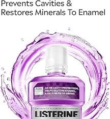 Listerine Total Care Anticavity Mouthwash Fresh Mint 500ml bottle