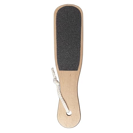 Diane two-sided foot file wood 10 inch with dark grit surface
